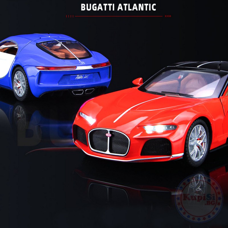 Метална кола Bugatti Atlantic 