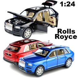 Метална кола Rolls-Royce Cullinan 1:24