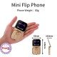 Сгъваем мини телефон Mini Flip, С 2 SIM карти Сгъваем мини телефон Mini Flip, С 2 SIM карти
