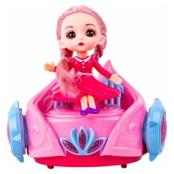 Музикална играчка кукла с кола