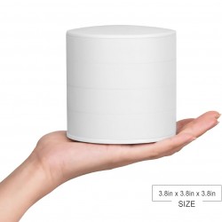 Стилна сгъваема бижутерка на 4 нива