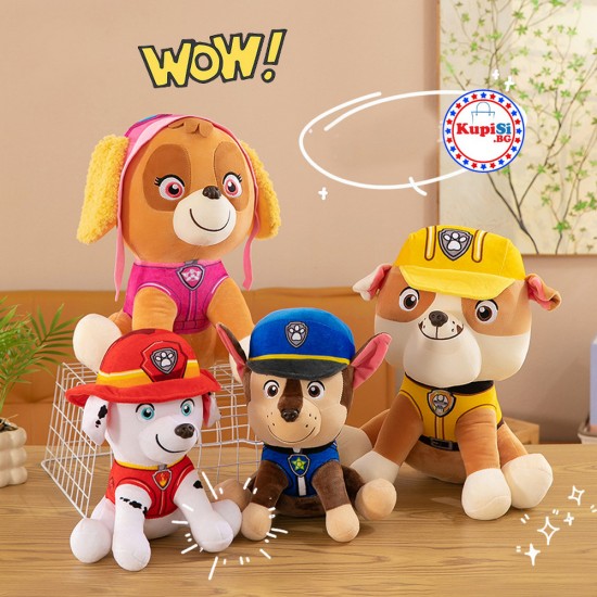Плюшена играчка Пес Патрул - Маршал Плюшена играчка Пес Патрул - Маршал