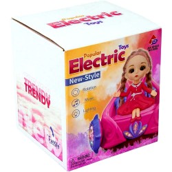 Музикална играчка кукла с кола