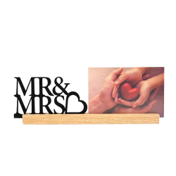 Рамка за снимка  Mr & Mrs Рамка за снимка  Mr & Mrs