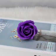 Лилави сапунени рози