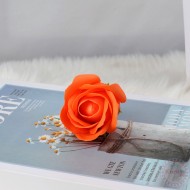 Сапунени рози - Оранжев  цвят