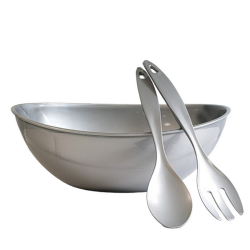 Купа за салата с прибори