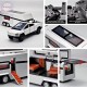 Метална кола Tesla Cyber Pickup Trailer Truck, Каравана, АВТ