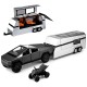 Метална кола Tesla Cyber Pickup Trailer Truck, Каравана, АВТ