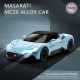 Метална кола Maserati Метална кола Maserati