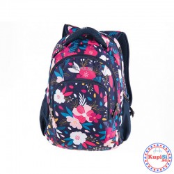 Раница за училище с цветя Раница за училище с цветя