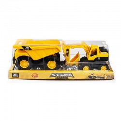 Детски самосвал с багер