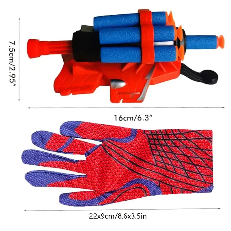Спайдърмен ръкавица с патрони