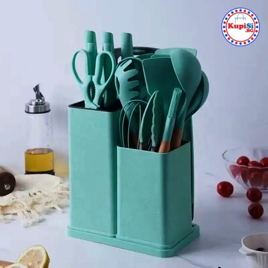 Комплект Ножове и Кухненски Прибори Комплект Ножове и Кухненски Прибори