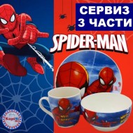 Детски комплект за хранене - Спайдърмен