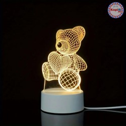 3D Лампа мече