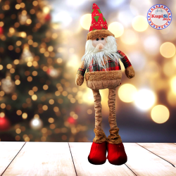 Фигурка Дядо Коледа с дълги крака