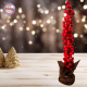 Саксия с червени Коледни боровинки