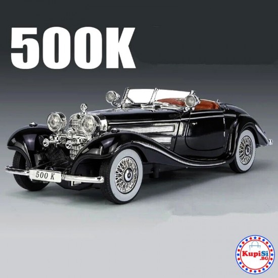 Метална кола Mercedes 500K