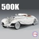 Колекционерска метална кола Mercedes 500K