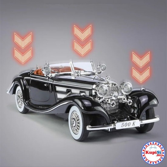 Метална кола Mercedes 500K