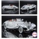 Ретро метална кола Mercedes 500K
