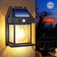 Соларна лампа за ограда