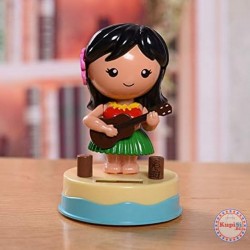 Соларна клатеща се фигурка - Момиче с китара