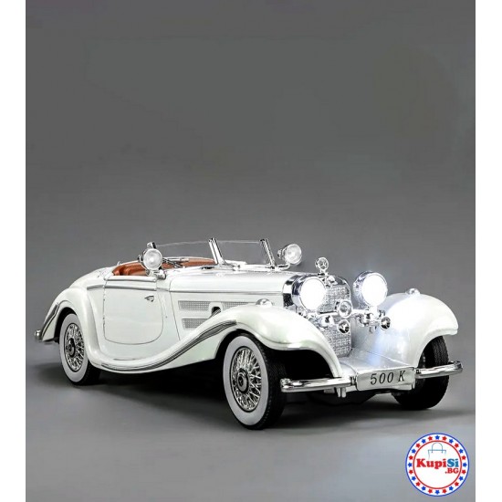 Колекционерска метална кола Mercedes 500K