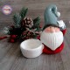 Коледни Керамични Свещници