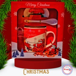 Подаръчен Коледен комплект с чаша