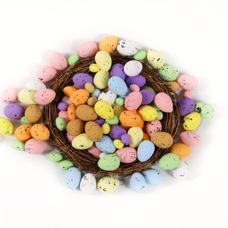Панер с декоративни Великденски мини яйца