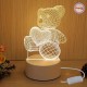 3D Лампа мече