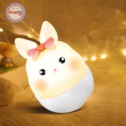 Детска нощна лампа зайче