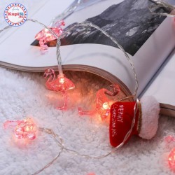 Лампички с форма на Розово Фламинго