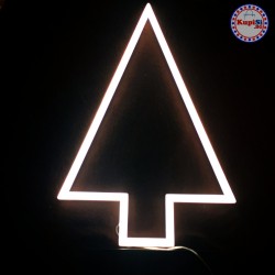 Светеща Метална Елха