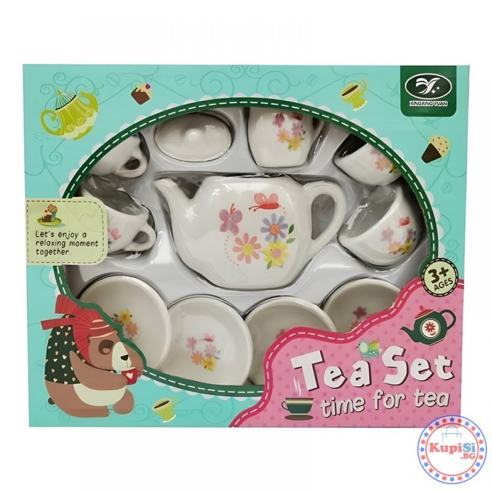 Детски керамичен сервиз за чай