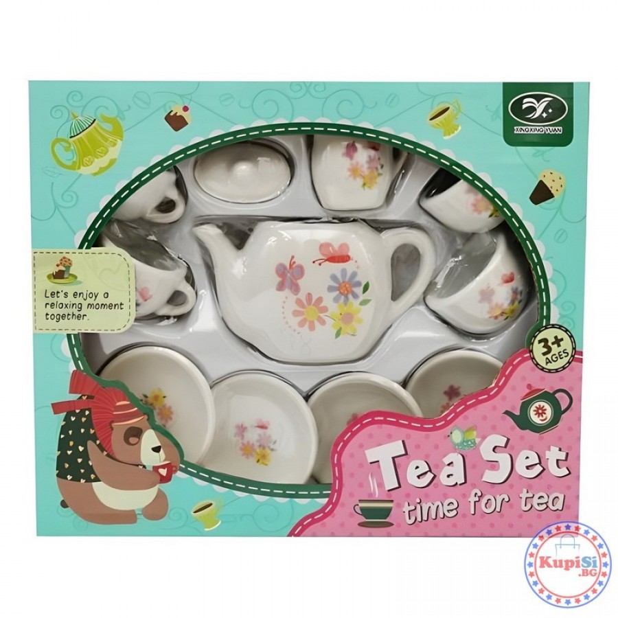 Детски керамичен сервиз за чай