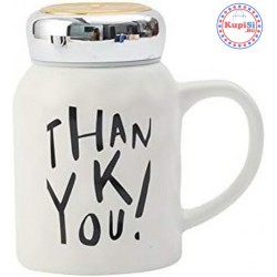 Порцеланова термо чаша  Thank You