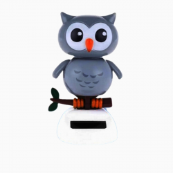 Соларна клатеща се фигурка -  Бухал