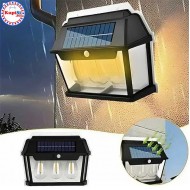 Соларна лампа със сензор за движение