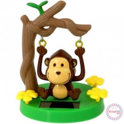 Соларна клатеща се фигурка - Маймунка