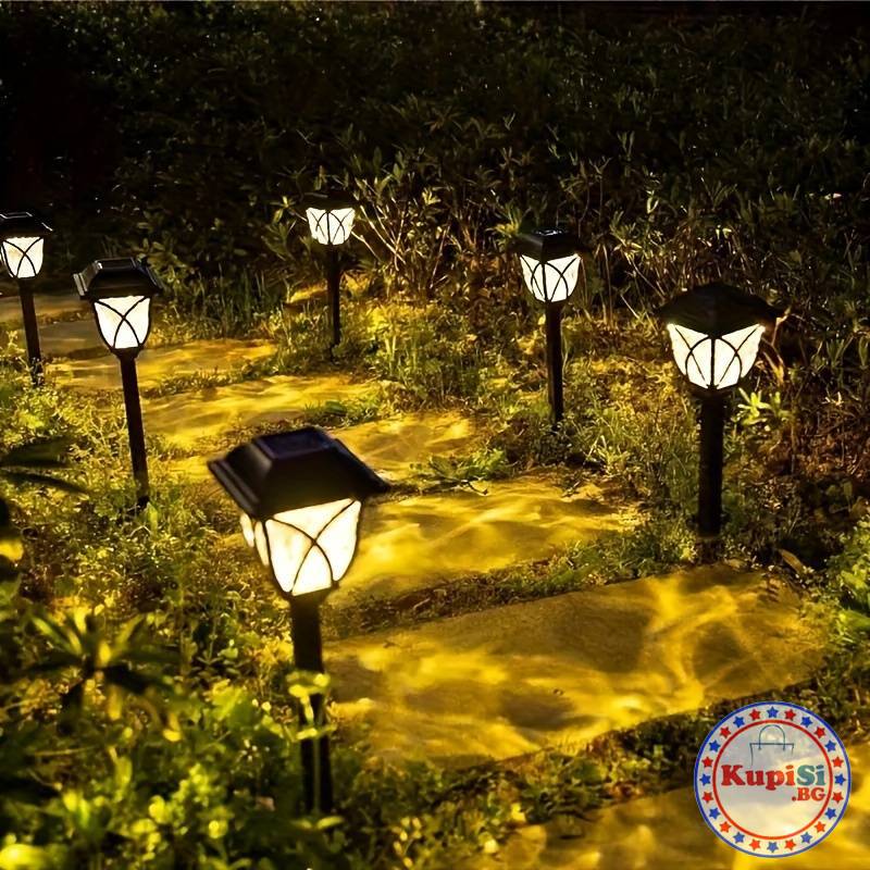 Соларни лампи за градина