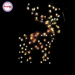 Светещ метален елен