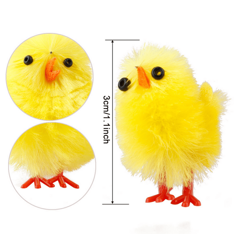 Декоративно Великденско пиленце с очила