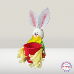 Великденско зайче с поставка за яйце
