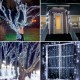 Соларни Коледни Лампички с Бяла Светлина Соларни Коледни Лампички с Бяла Светлина