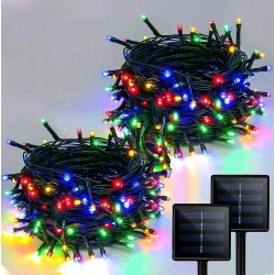 Соларни Коледни Лампички – Външни Многоцветни LED