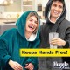 Одеяло с ръкави и качулка Huggle Hoodie