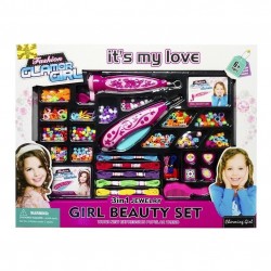 Детски комплект за плетене на плитки и гривни